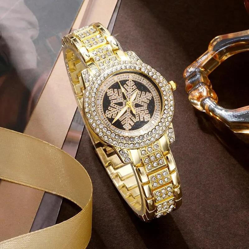 Snowflake Pattern Watch 5pc Set
