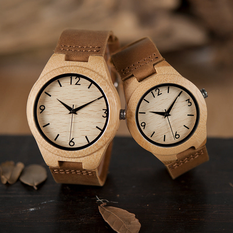 Wooden Watch (Couple Bamboo)